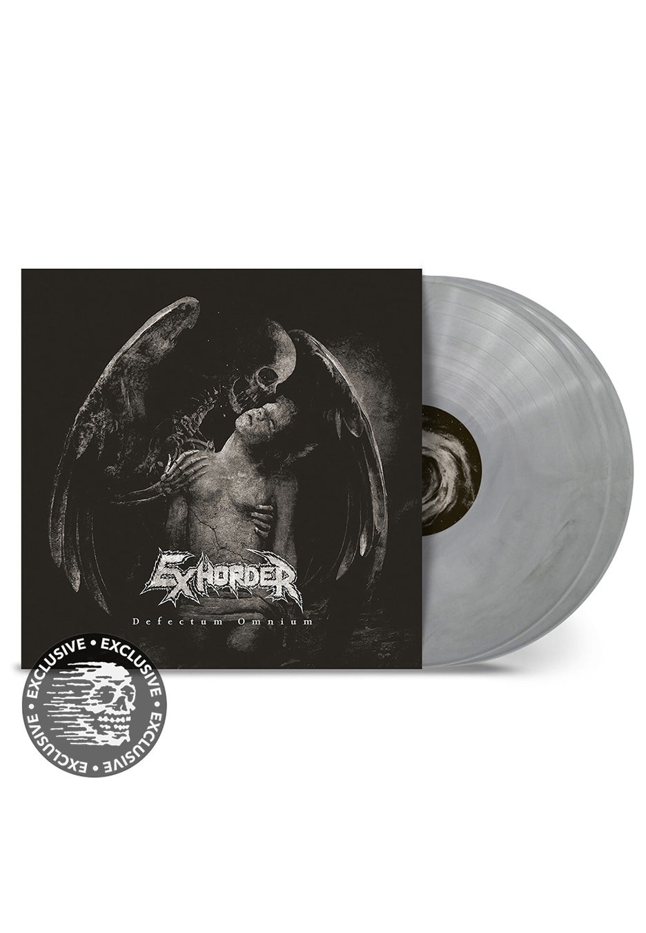 Exhorder - Defectum Omnium Grey Swirl - Colored 2 Vinyl | Nuclear