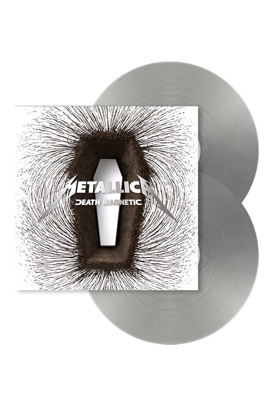 Metallica - Death Magnetic Magnetic Silver Ltd. - Colored 2 Vinyl