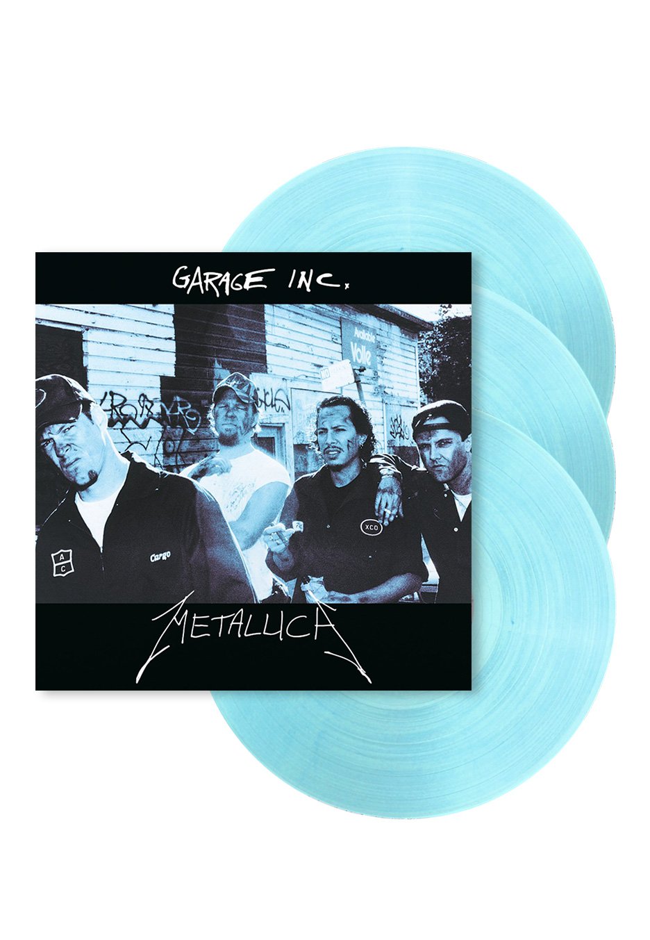 Metallica - Garage Inc. Clear Blue Ltd. - Colored 3 Vinyl