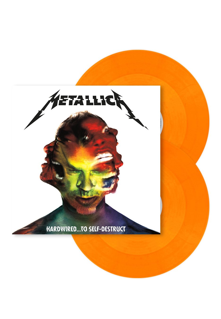 Metallica - Hardwired ... To Self-Destruct Flame Organge Ltd. - Colored 2 Vinyl