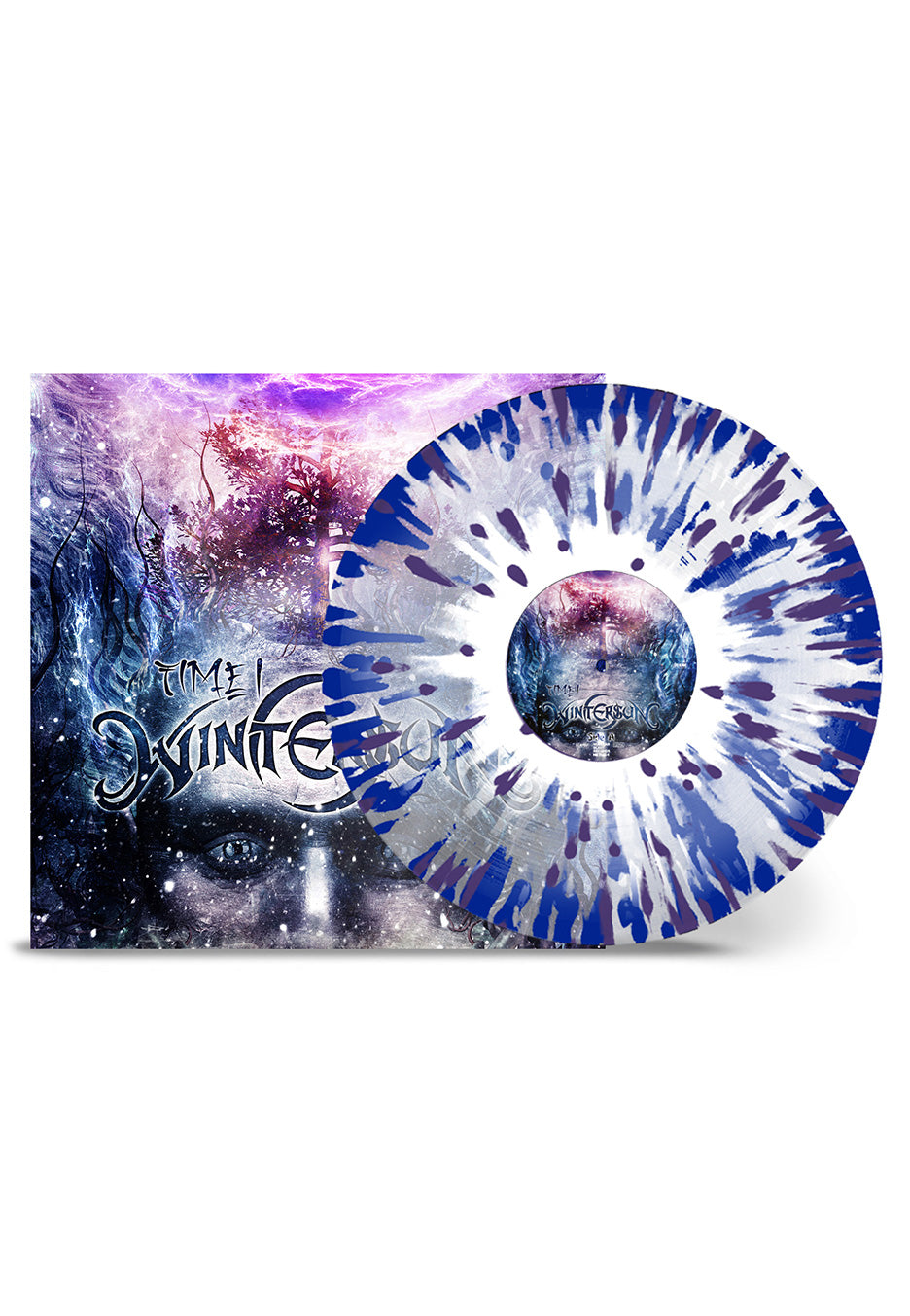 Wintersun - Time I Clear Blue with White Purple Ltd. - Splatter Vinyl | Neutral-Image