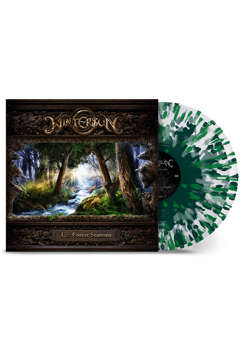 Wintersun - The Forest Seasons Clear/Green Ltd. - Splatter 2 Vinyl