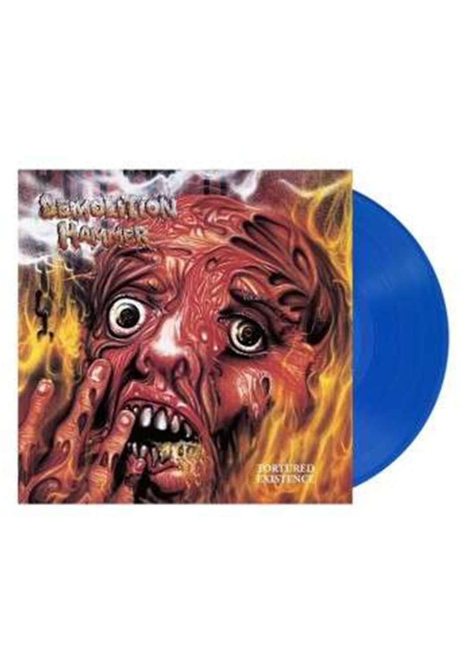 Demolition Hammer - Tortured Existence (Re-Issue 2023) Transparent Blue - Colored Vinyl