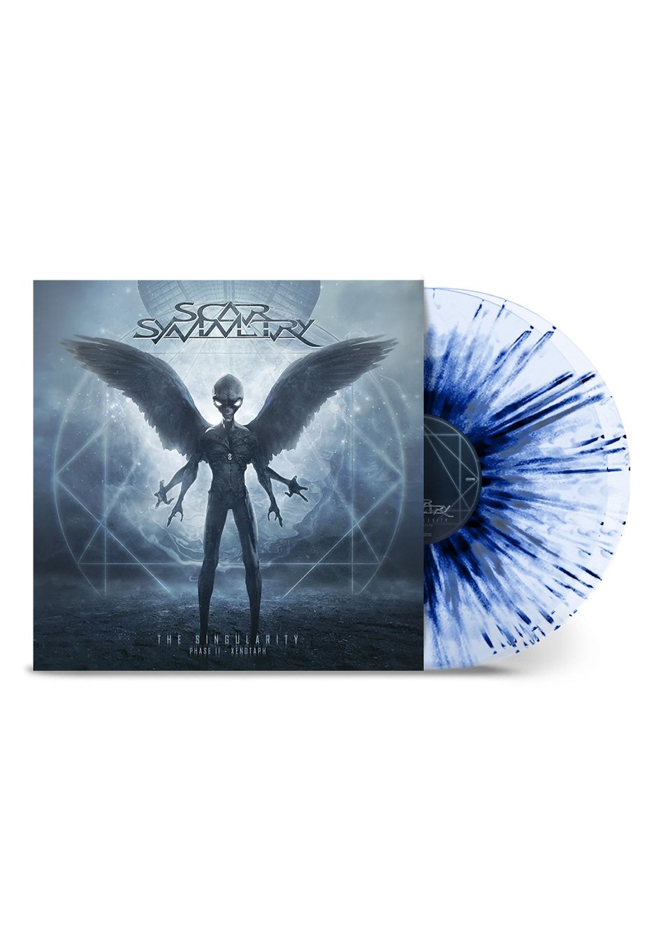 Scar Symmetry - The Singularity (Phase II - Xenotaph) Clear/Sky Blue - Splattered 2 Vinyl
