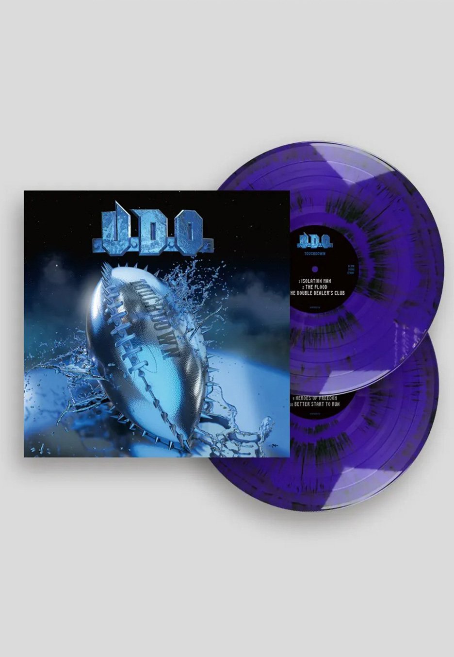 U.D.O. - Touchdown Purple/Black Dust - Colored 2 Vinyl