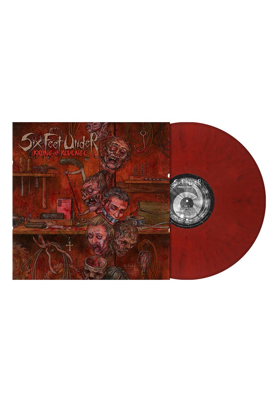 Six Feet Under - Killing For Revenge Ltd. Crusted Blood - Marbled Vinyl