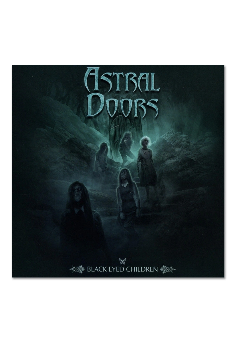 Astral Doors - Black Eyed Children Ltd. Transparent Petrol - Colored Vinyl