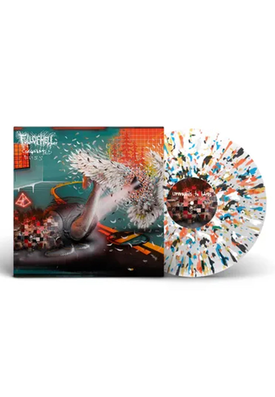 Full Of Hell - Coagulated Bliss Clear w/ Splatter - Splattered Vinyl