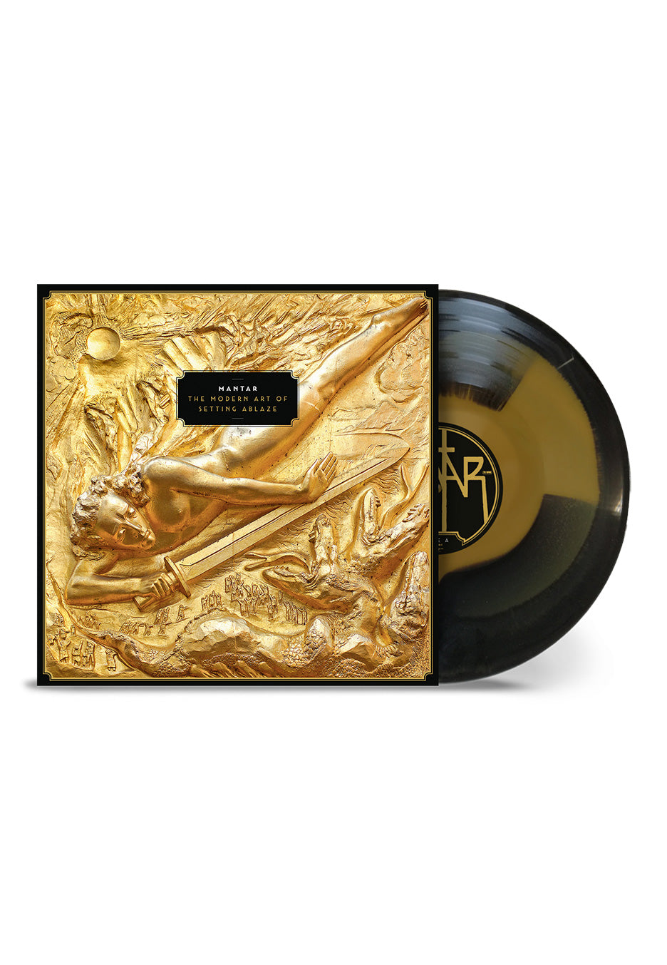 Mantar - The Modern Art Of Setting Ablaze Ltd. Black/Gold - Sunburst Vinyl