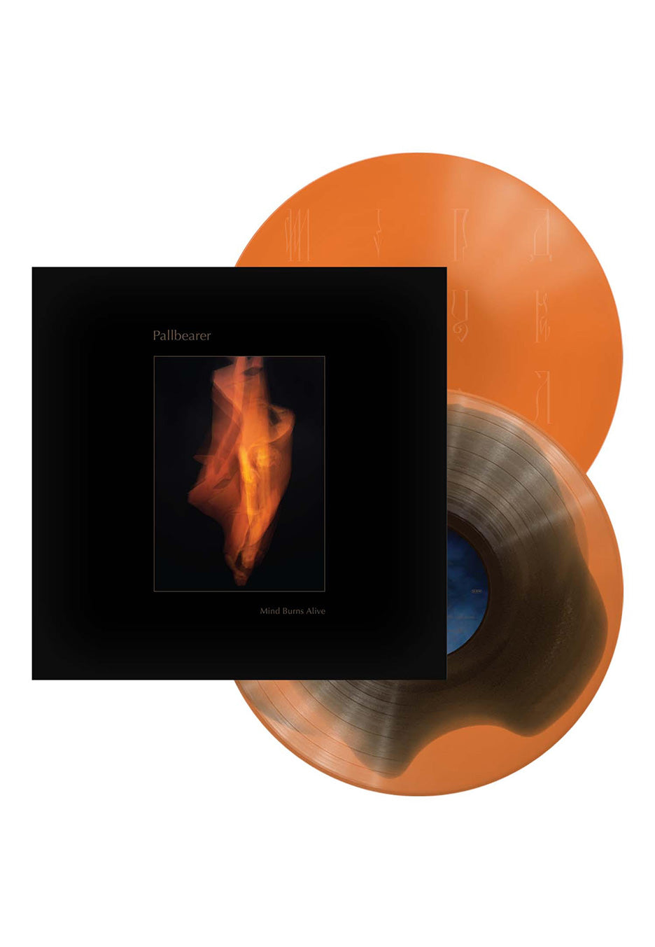 Pallbearer - Mind Burns Alive Ltd. Black In Tangerine - Colored 2 Vinyl