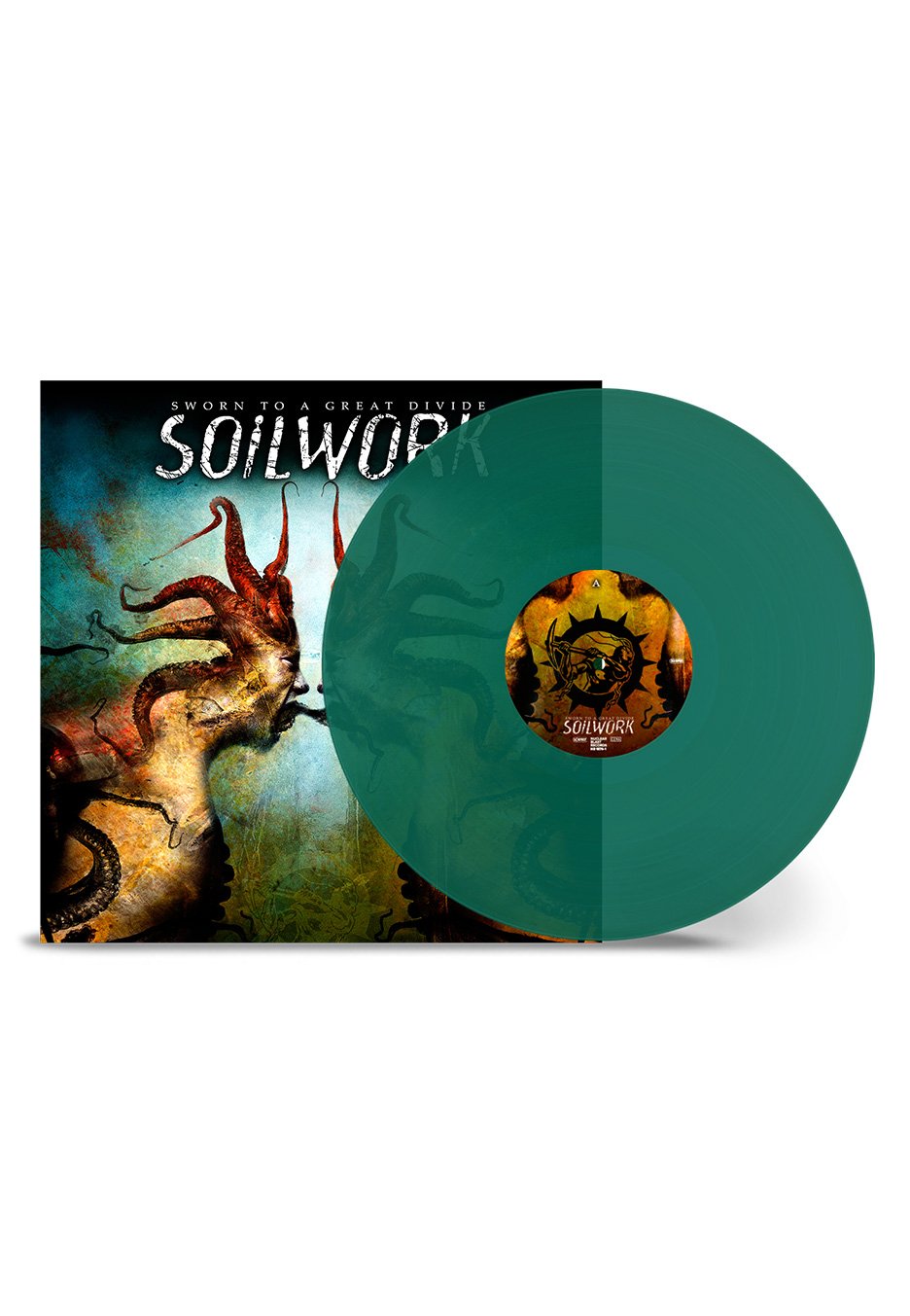 Soilwork - Sworn To A Great Divide Ltd. Transparent Green - Colored Vinyl