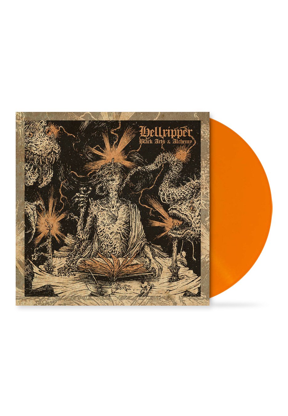 Hellripper - Black Arts & Alchemy Ltd. Orange - Colored Vinyl