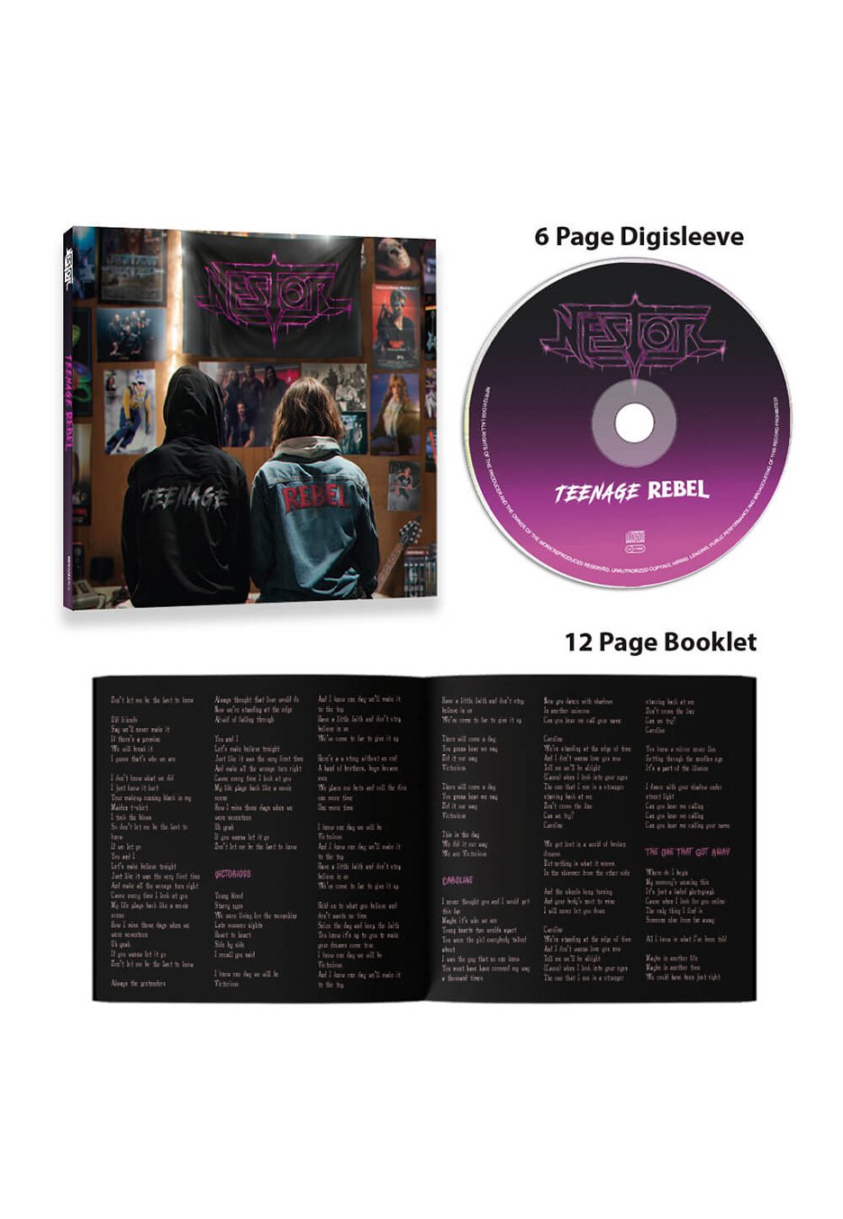 Nestor - Teenage Rebel - Digisleeve CD