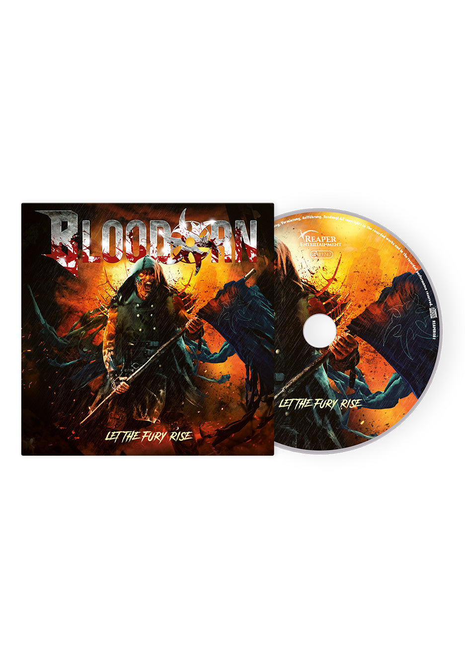 Bloodorn - Let The Fury Rise - Digipak CD