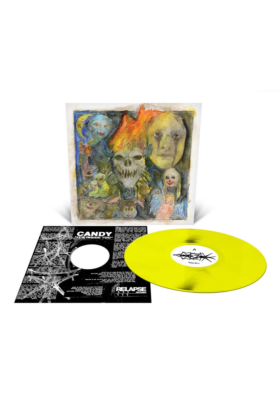 Candy - It's Inside You Ltd. Neon Yellow - Colored Vinyl