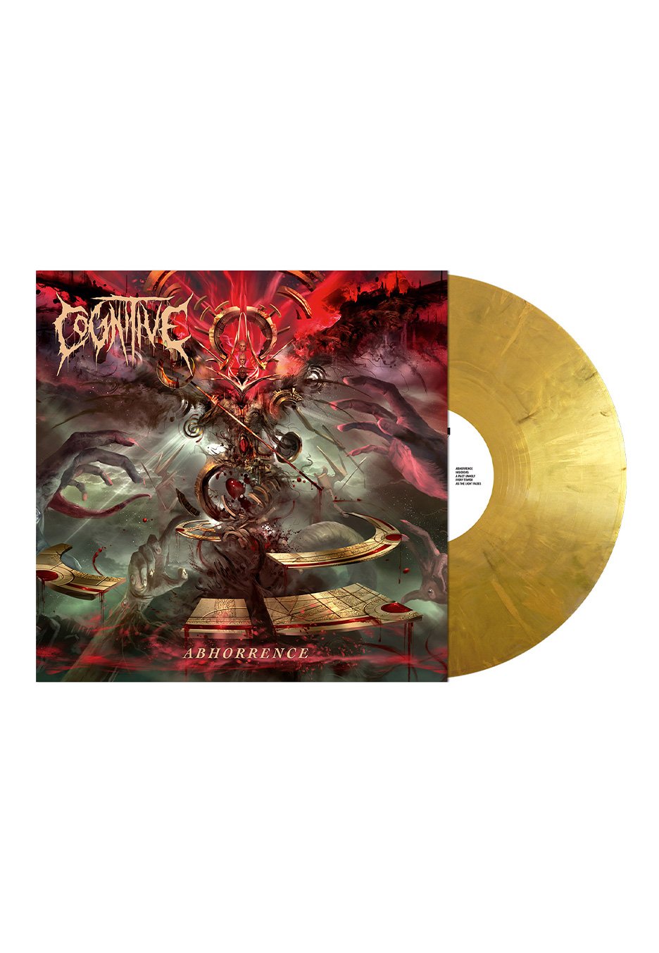 Cognitive - Abhorrence Ltd. Gilded Abyss Gold - Marbled Vinyl