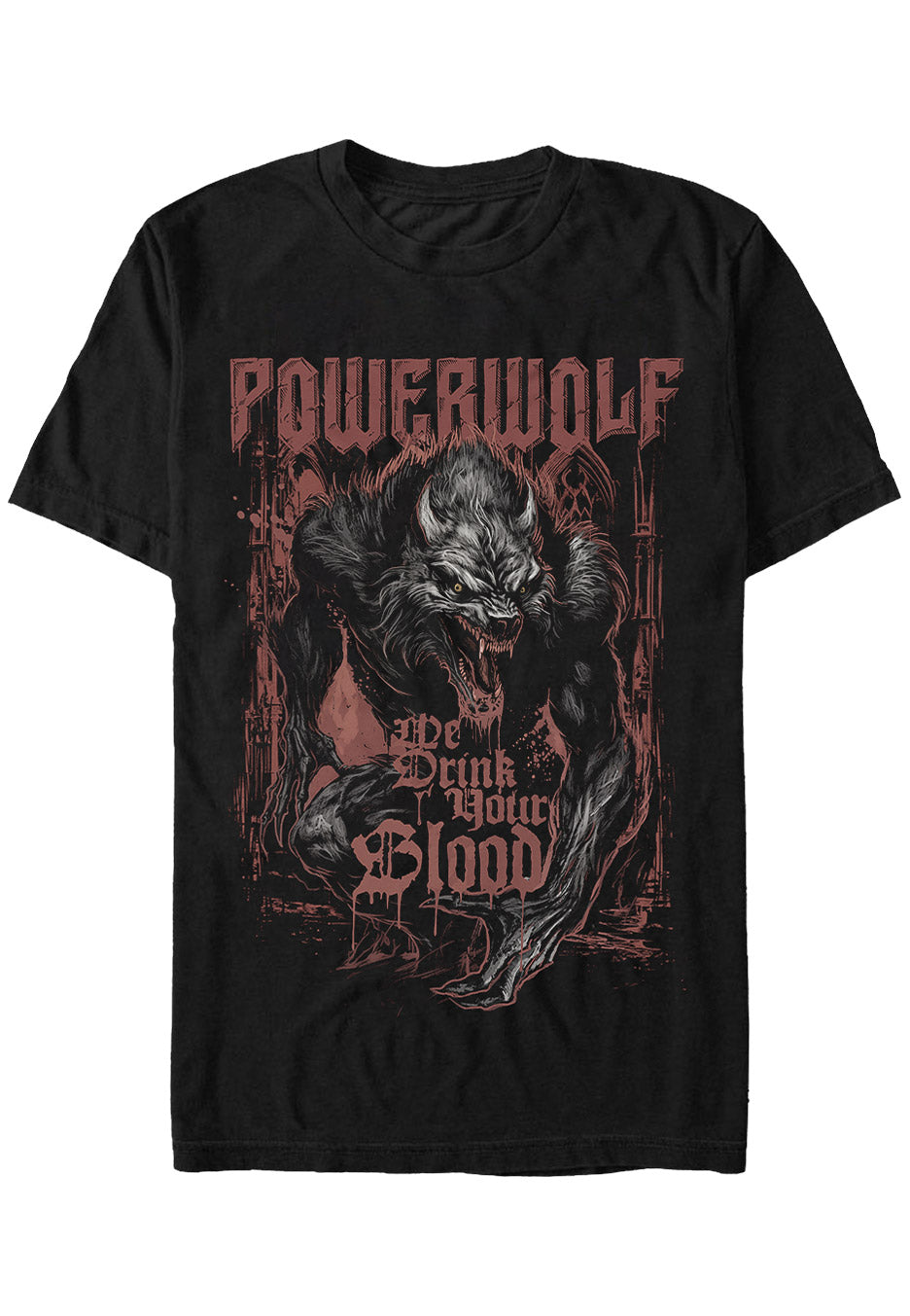 Powerwolf-Band T-Shirt Powerwolf-Band T-Shirt