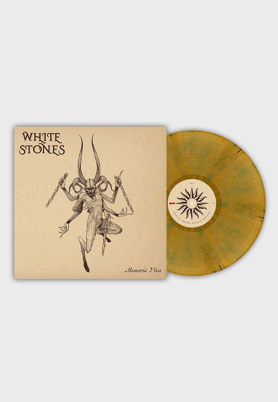 White Stones - Memoria Viva Ltd. Sepia - Marbled Vinyl