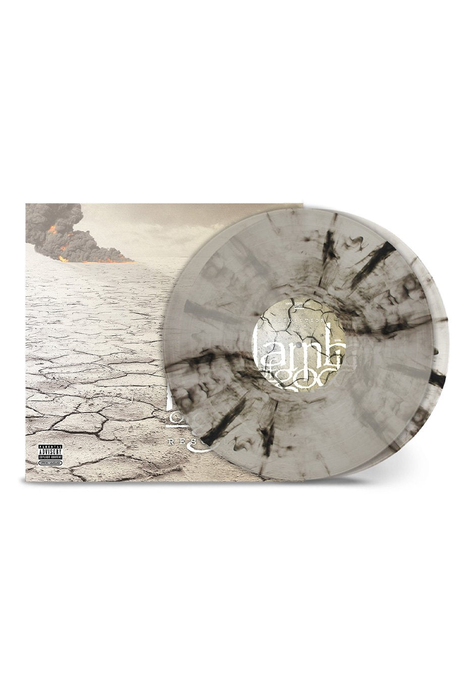 Lamb Of God - Resolution Ltd. Natural Black - Marbled 2 Vinyl