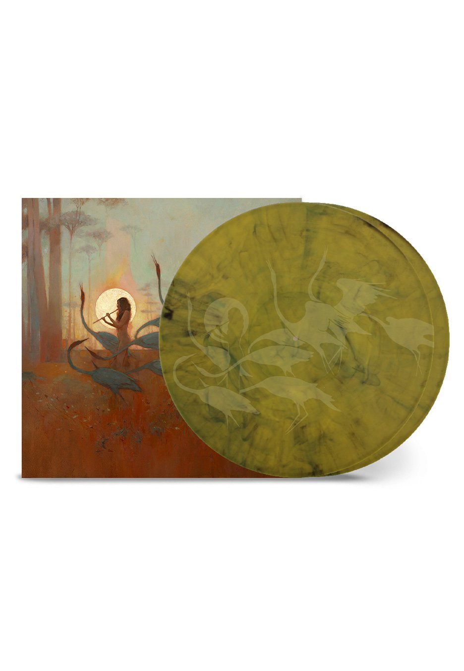 Alcest - Les Chants De L'Aurore Ltd. Deluxe Black/Yellow - Marbled 2 Vinyl