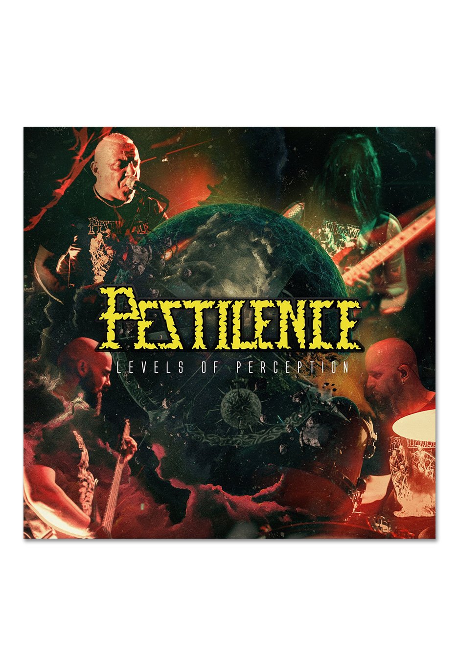 Pestilence - Levels Of Perception Ltd. Green - Colored Vinyl