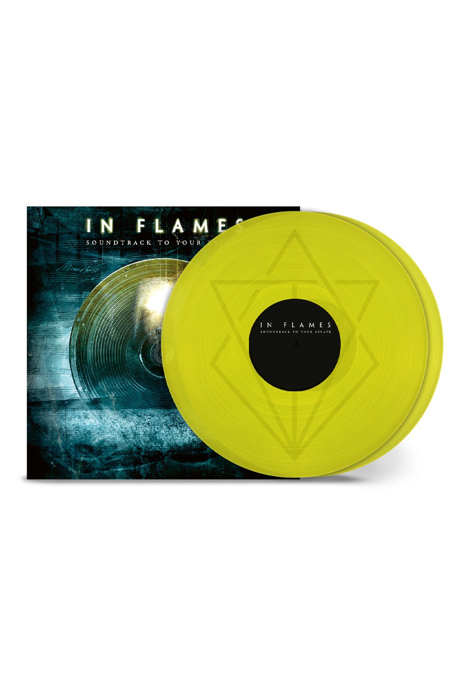 In Flames - Soundtrack To Your Escape (20th Anniversary) Transparent Yellow - Colored 2 Vinyl