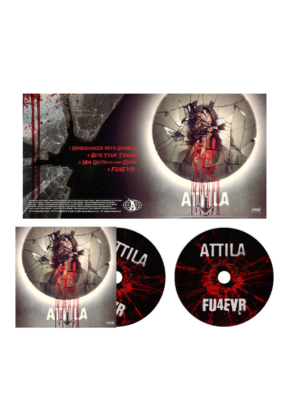Attila – Closure デスコア 廃盤 サイン入り 新品未開封 CD CD Attila – Closure デスコア 廃盤 サイン入り 新品未開封 CD