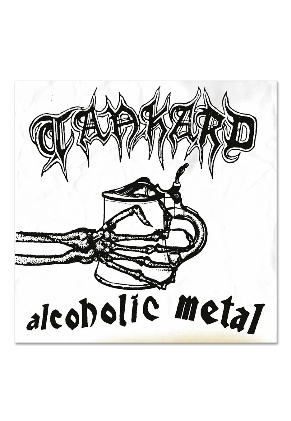 Tankard - Alcoholic Metal Ltd. Gold/White - Splatter 2 Vinyl