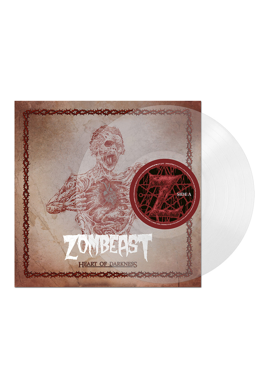 Zombeast - Heart Of Darkness Ltd. Clear - Colored Vinyl