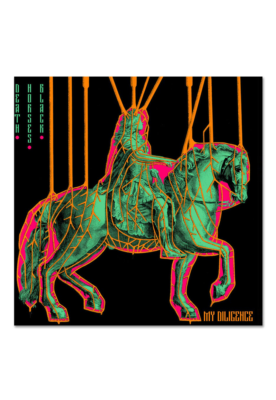 My Diligence - Death.Horses.Black Ltd. Green - Marbled Vinyl