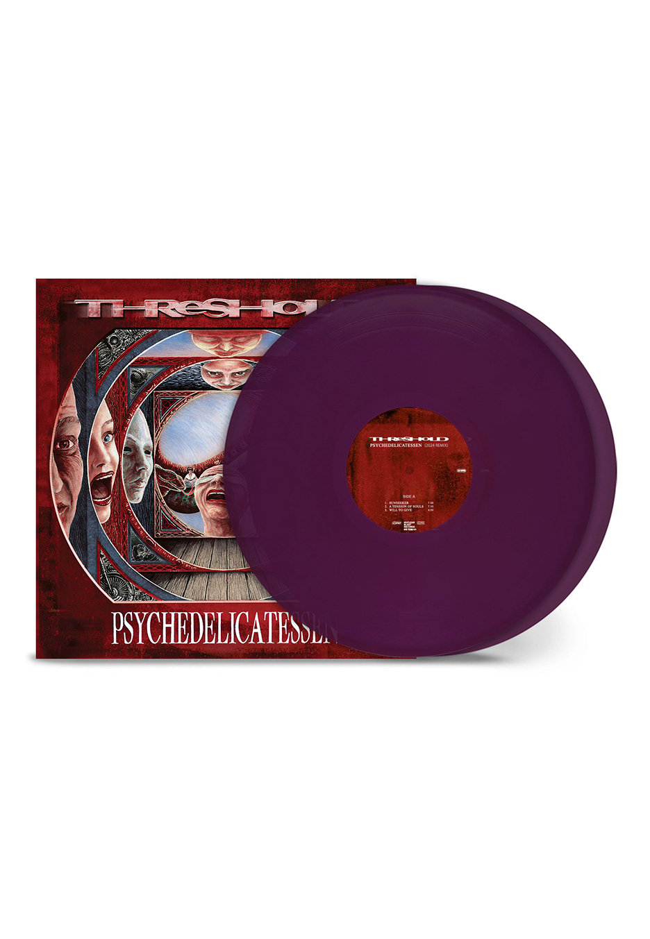 Threshold - Psychedelicatessen (Remixed & Remastered) Ltd. Transparent Violet - Colored 2 Vinyl