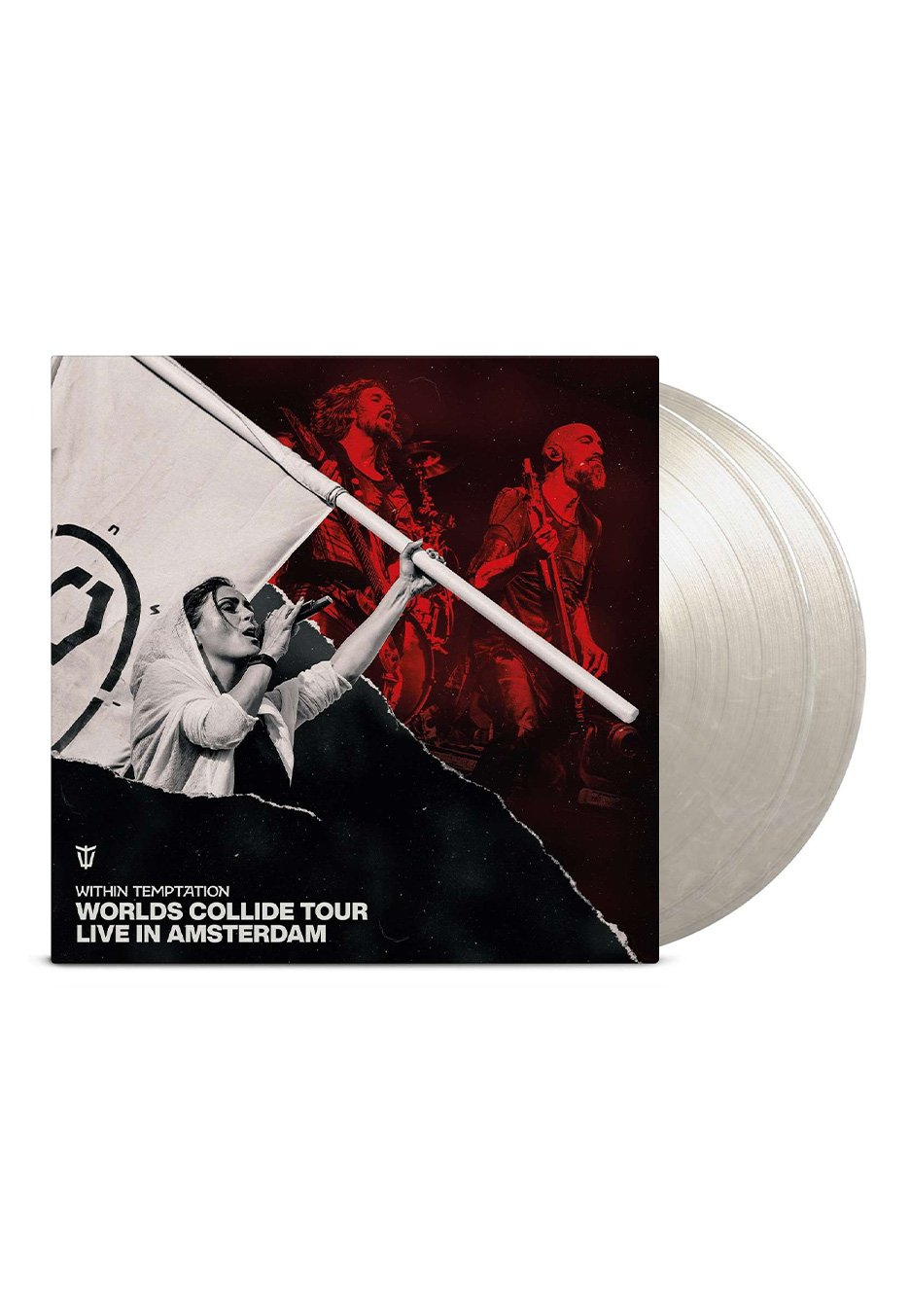 Within Temptation - Worlds Collide Tour Live In Amsterdam Ltd. White - Colored 2 Vinyl