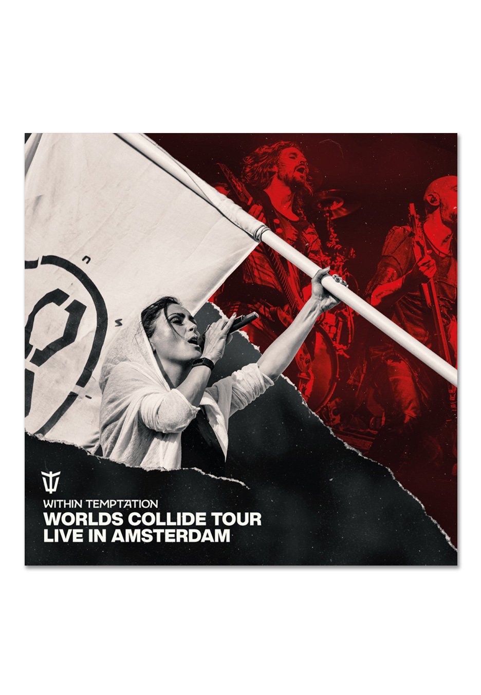 Within Temptation - Worlds Collide Tour Live In Amsterdam Ltd. White - Colored 2 Vinyl