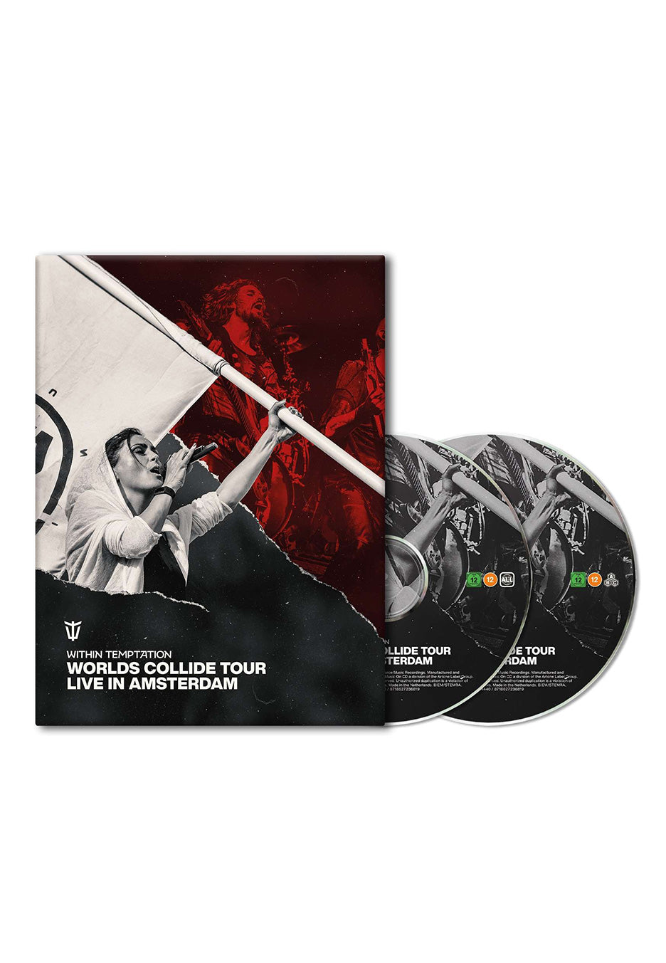 Within Temptation - Worlds Collide Tour Live In Amsterdam - Digipak DVD + Blu Ray