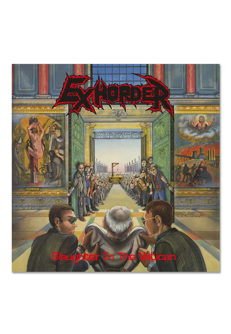 Exhorder - Slaughter In The Vatican Ltd. Crystal Clear/Black - Marbled Vinyl