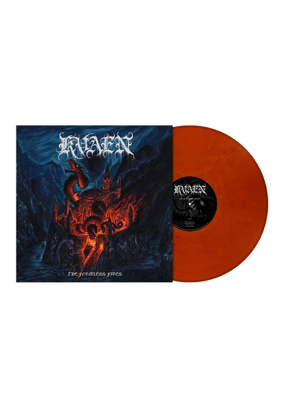 Kvaen - The Formless Fires Ltd. Copper Orange - Marbled Vinyl