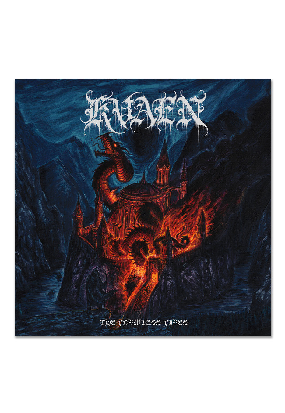 Kvaen - The Formless Fires Ltd. Copper Orange - Marbled Vinyl