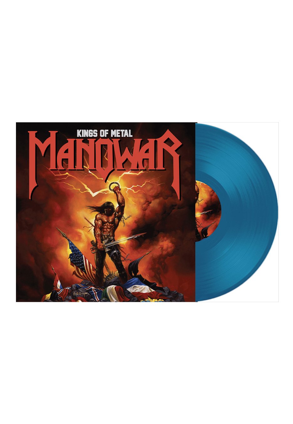 Manowar - Kings Of Metal Ltd. Blue - Colored Vinyl