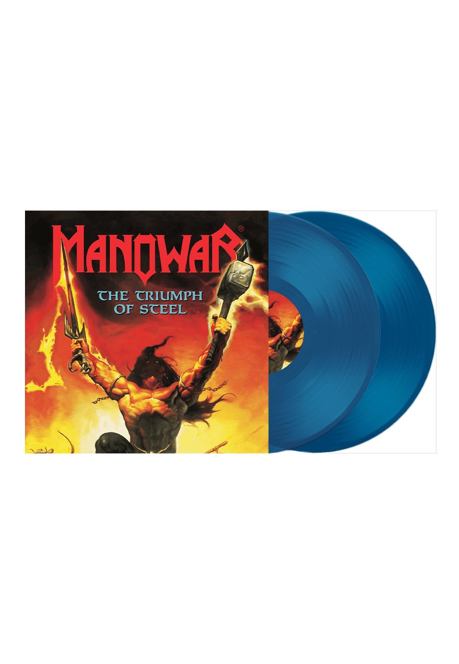 Manowar - The Triumph Of Steel Ltd. Blue - Colored 2 Vinyl