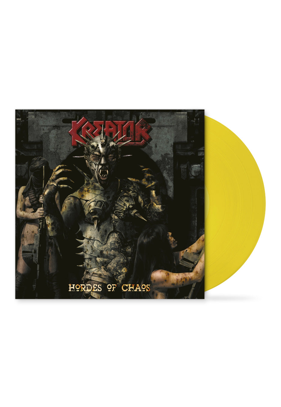 欧LP Kreator Hordes Of Chaosb (Yellow Vinyl) NBR56481YELLOWV Nuclear Blast Record 未開封 /00260 Hordes Of Chaos (Remastered) - Kreator