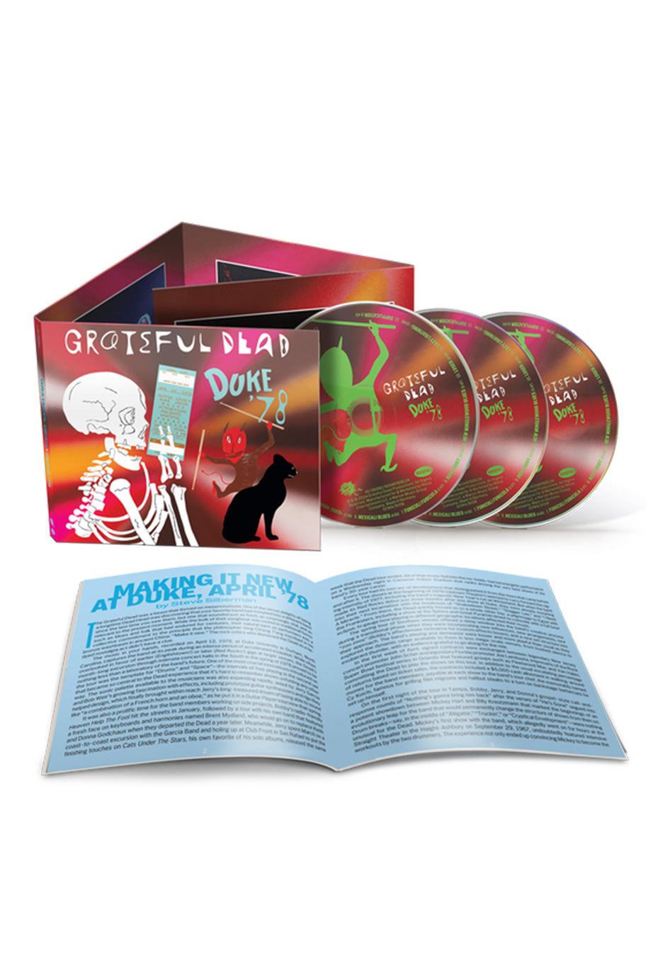 Grateful Dead - Duke '78 - 3 CD | Neutral-Image
