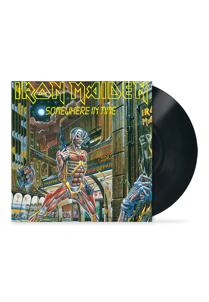【LP】IRON MAIDEN SOMEWHERE IN TIME Iron Maiden Somewhere In Time - Complete Japanese Vinyl LP