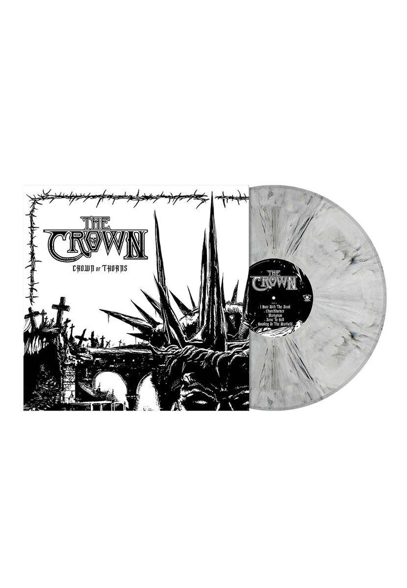 The Crown - Crown Of Thorns White/Black - Marbled Vinyl | Nuclear