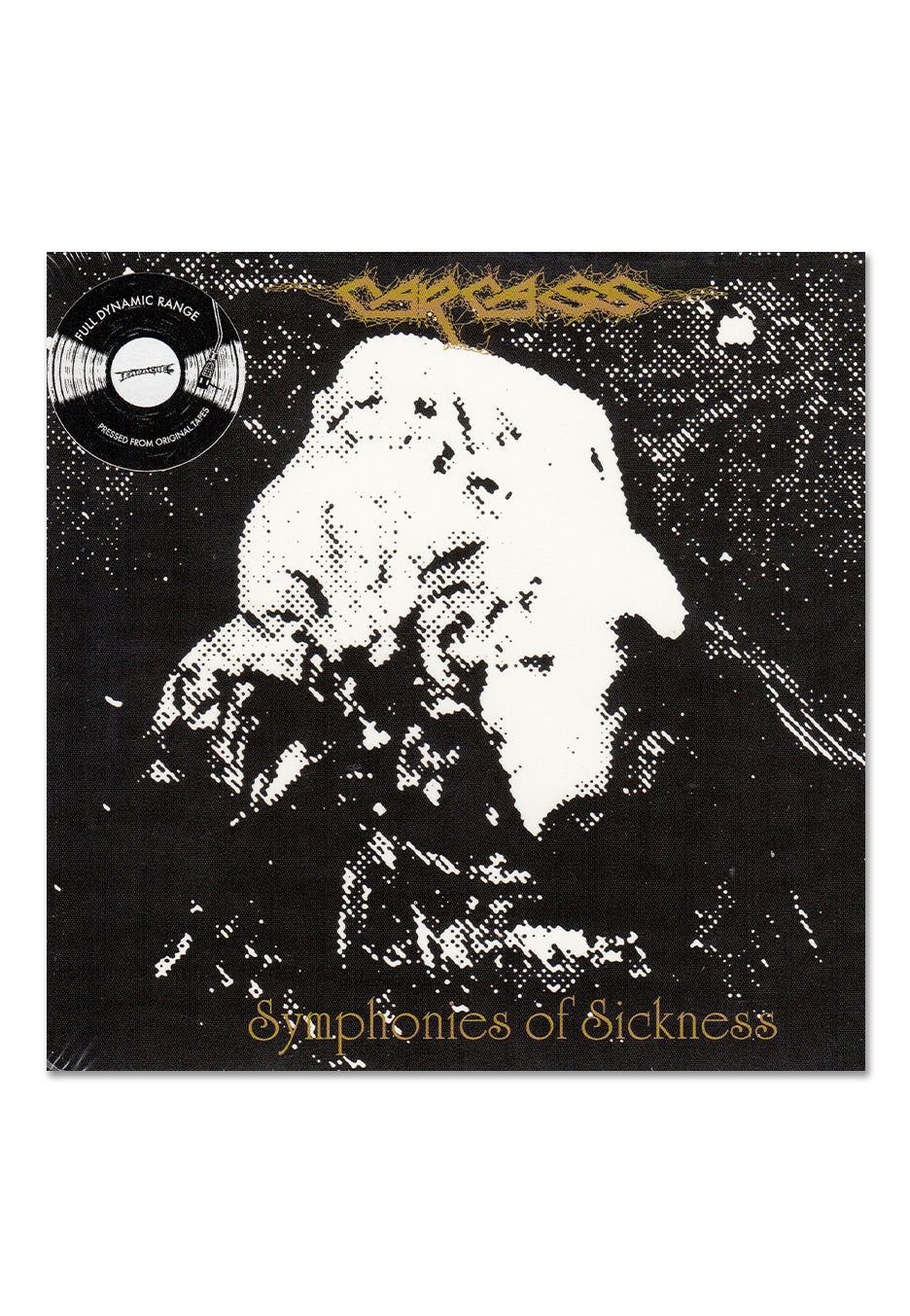 洋楽 Carcass Symphonies Of Sickness LP Carcass - Symphonies Of Sickness Ltd. Black/White Merge