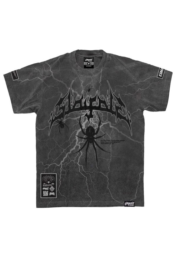 Stay Cold Apparel - Blackout Heavy Oversized Acid Washed - T-Shirt | Men-Image