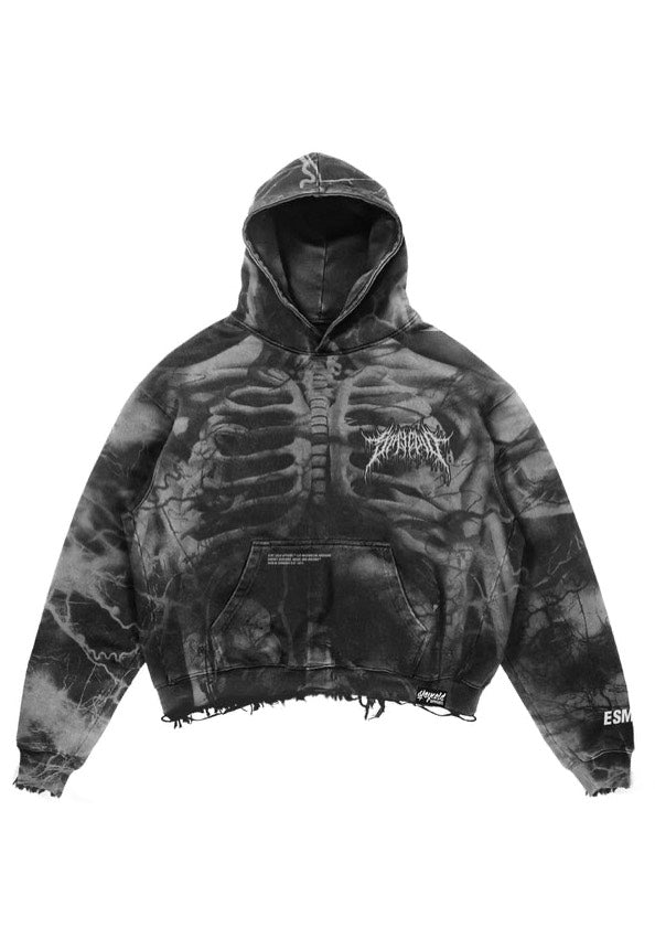 Stay Cold Apparel - Anatomy Heavy Oversized Black - Hoodie | Neutral-Image