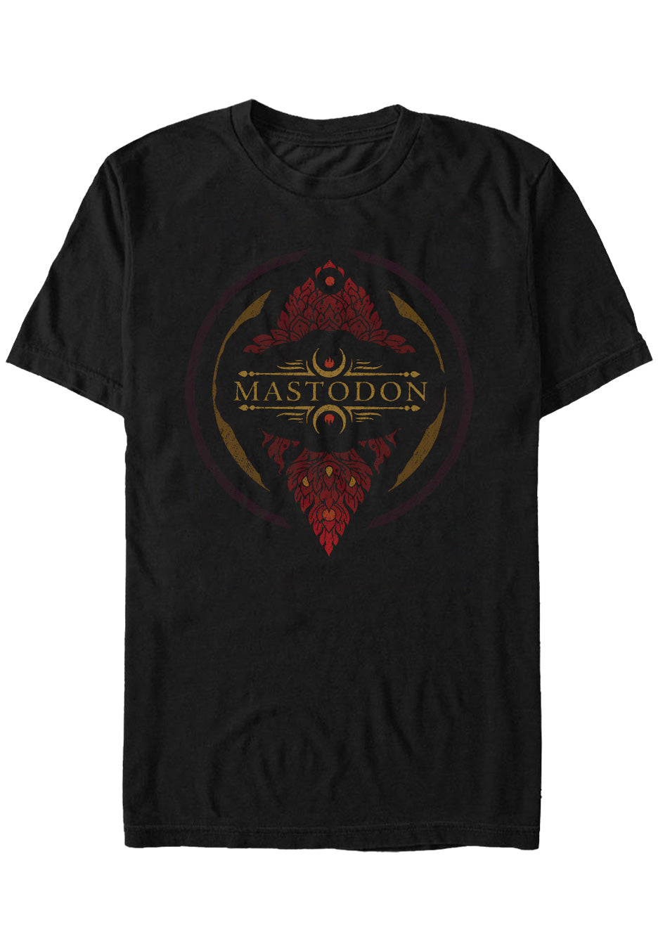 Mastodon - Ornamental Logo - T-Shirt | Neutral-Image