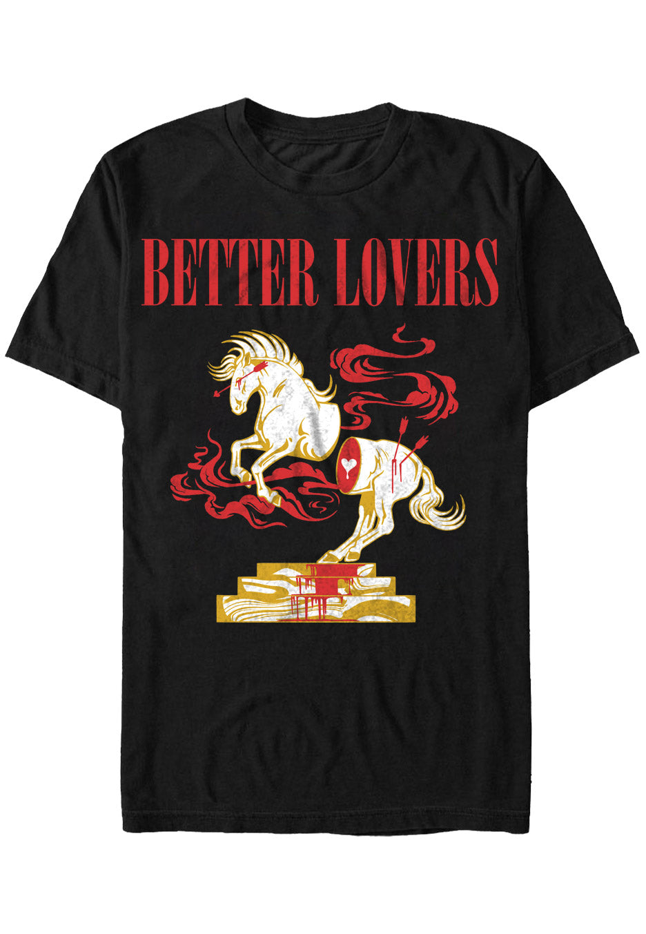 Better Lovers - Blood Horse - T-Shirt | Neutral-Image