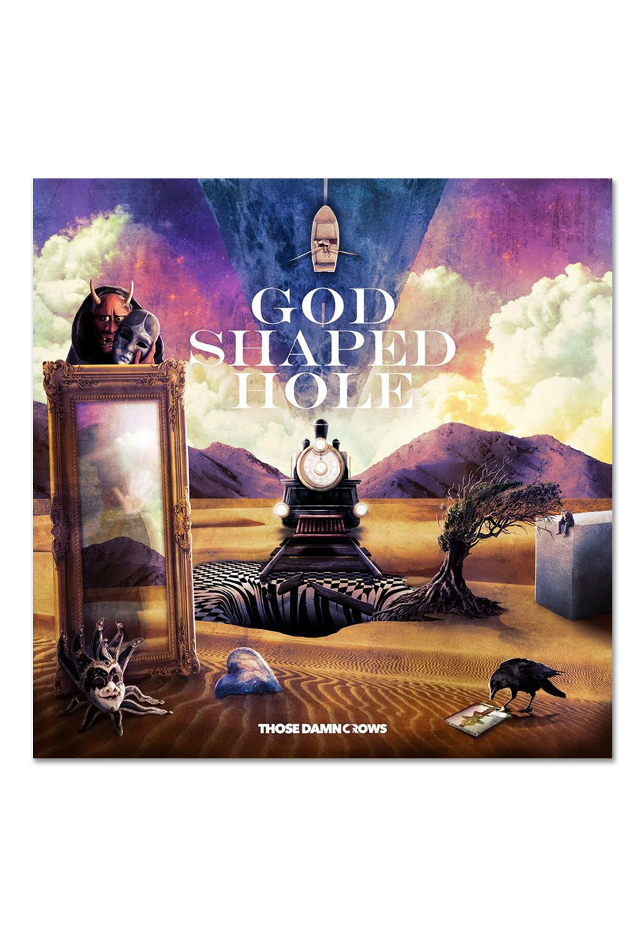 ▼DAMN RODAN & IRON TEBLE 【DAMNGOOD Ver.】 Those Damn Crows - God Shaped Hole - Vinyl | Nuclear Blast