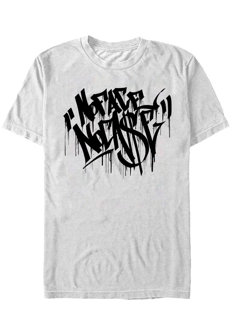 No Face No Case - Logo White - T-Shirt | Neutral-Image
